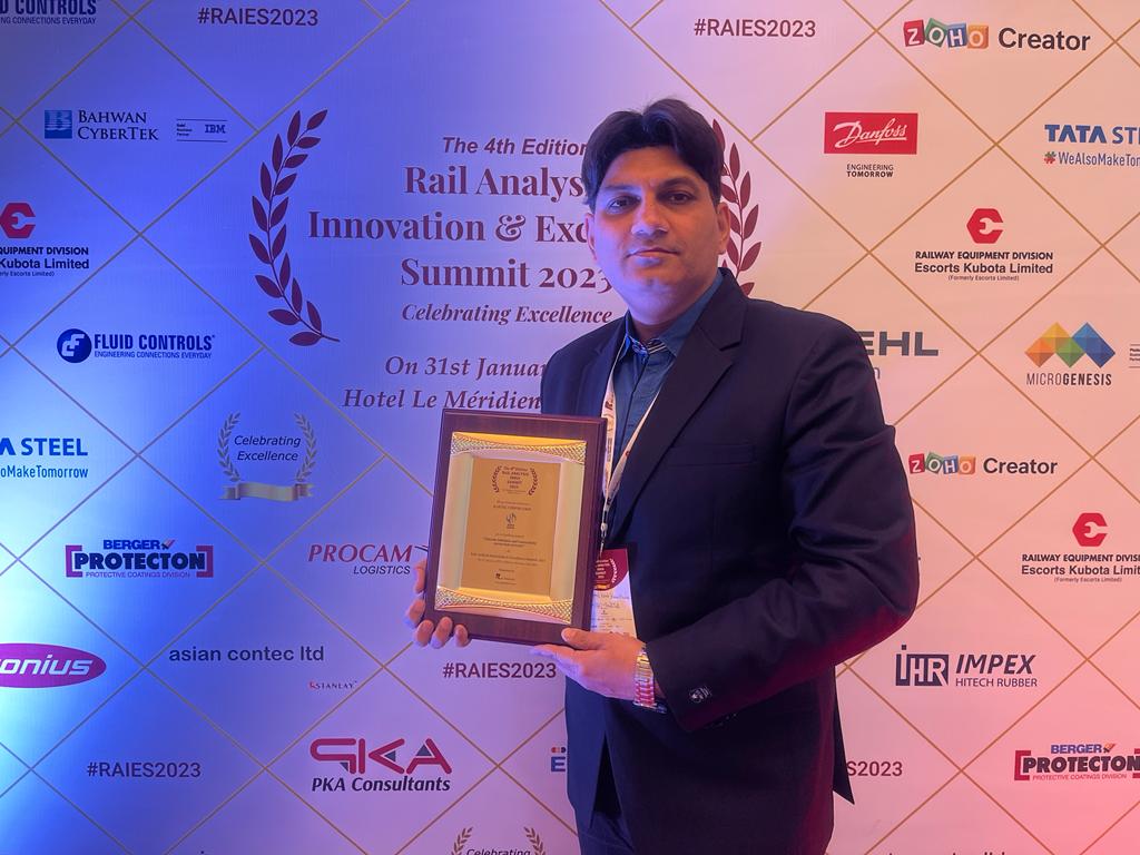 RailTel was facilitated at Rail Analysis Innovation and Excellence Summit 2023 for excellence towards Telecom Solutions and Connectivity across the Rail network.